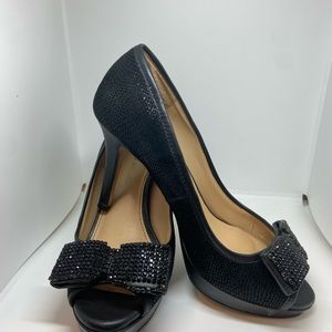 Antonio Melani peep toe heels